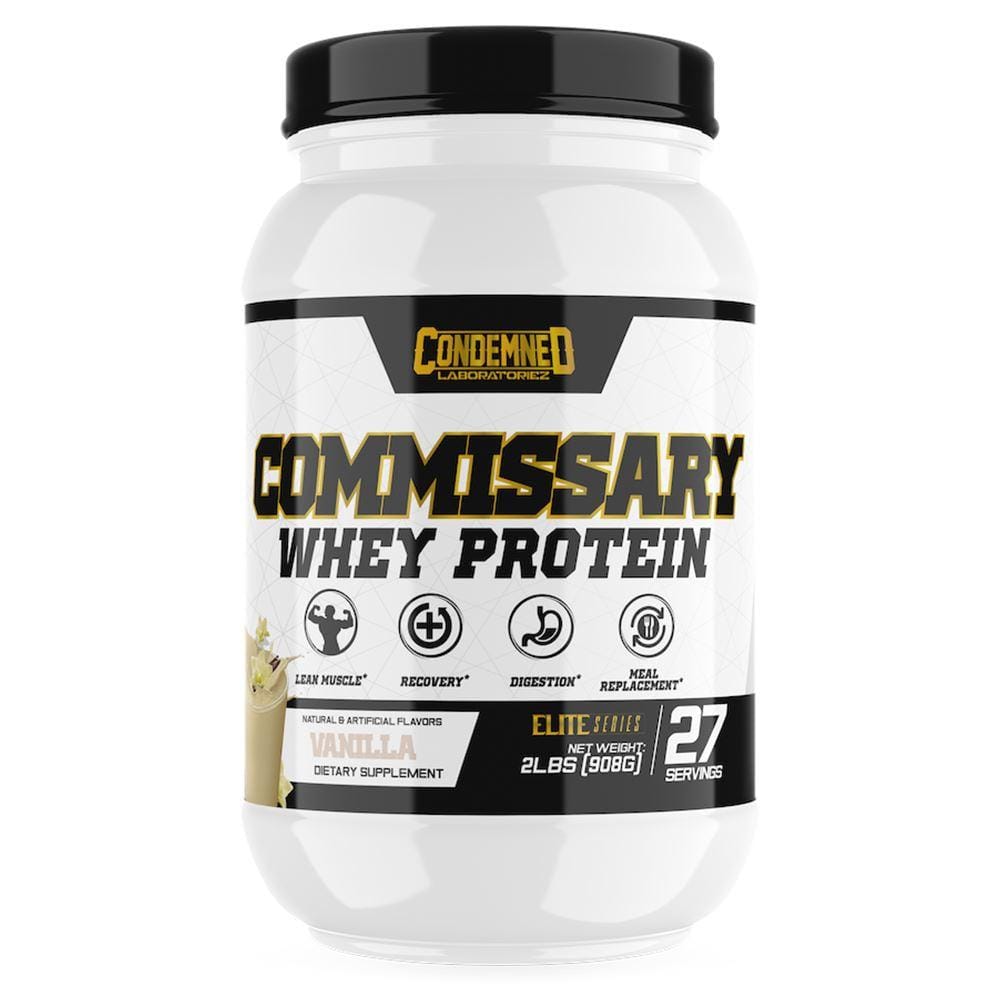 Condemned LabzCommissary Whey ProteinWhey Protein ConcentrateRED SUPPS