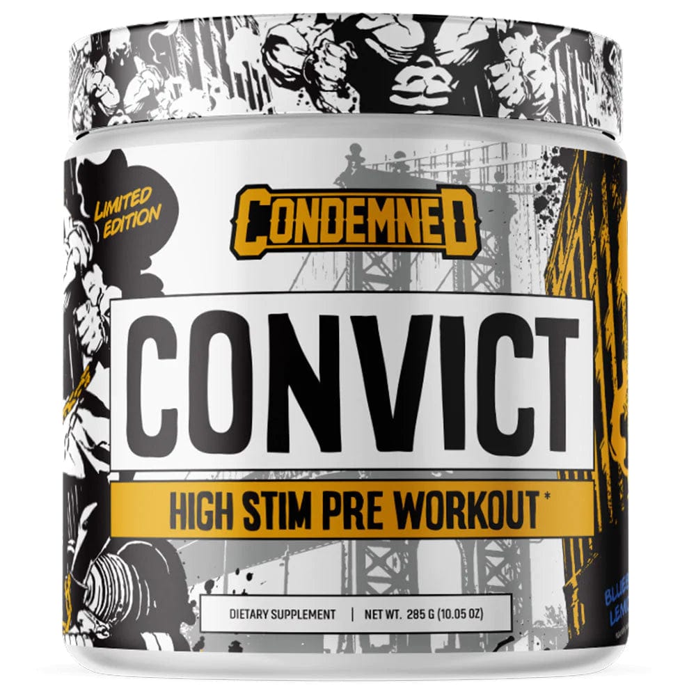 Condemned LabzConvict - Extreme Stim Pre-WorkoutStimulant Pre-WorkoutRED SUPPS
