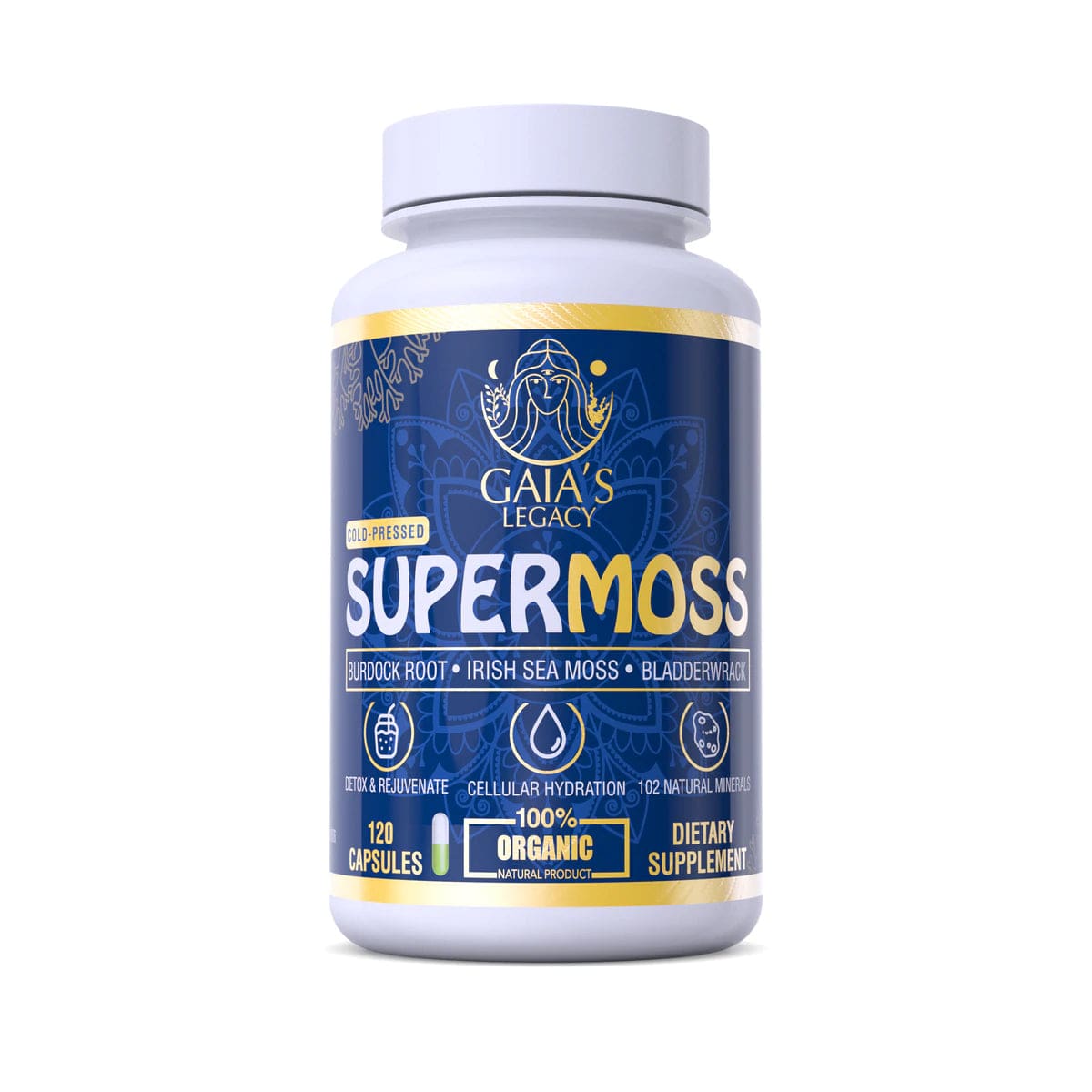 GAIA'S LEGACYSuper Moss | 4-in-1 Superfood Blend100% Organic 4-in-1 Superfood BlendRED SUPPS