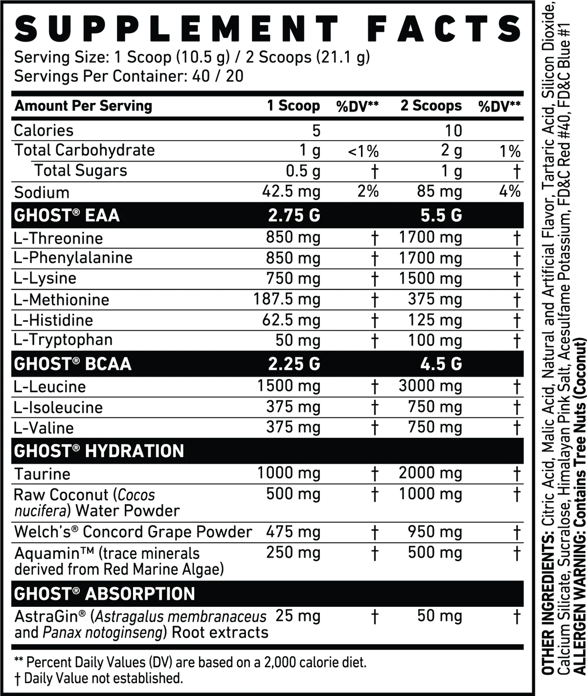 GHOST GHOST® AMINO V2 Amino Acids