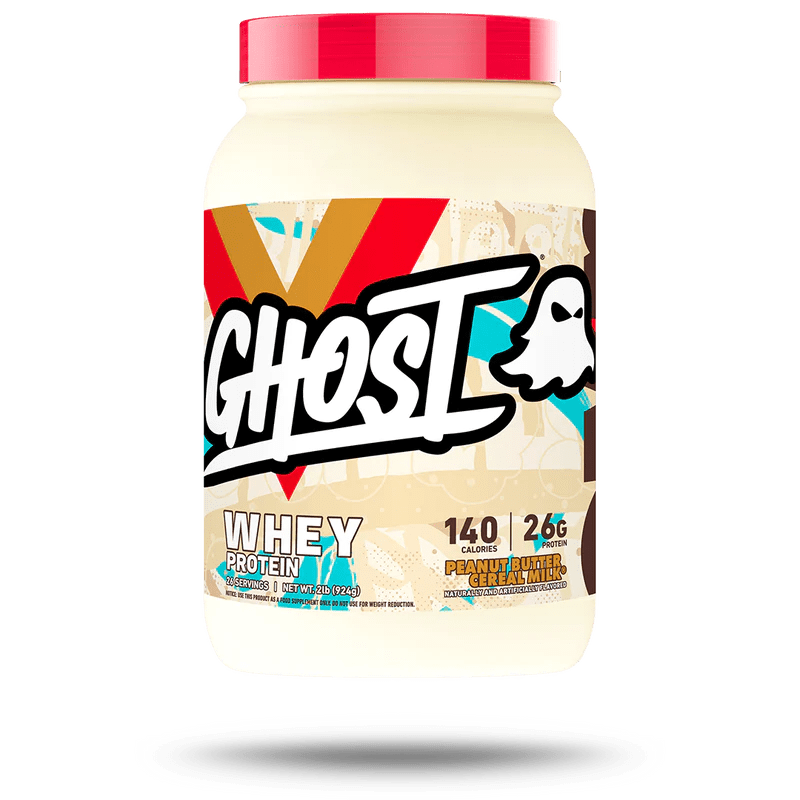 GHOST GHOST® WHEY 2lb 2 lb / Peanut Butter Cereal Milk 100% Whey Protein