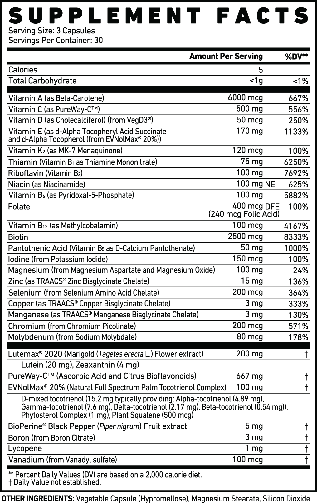 GHOSTGHOST® MULTIMULTI-VITAMINRED SUPPS