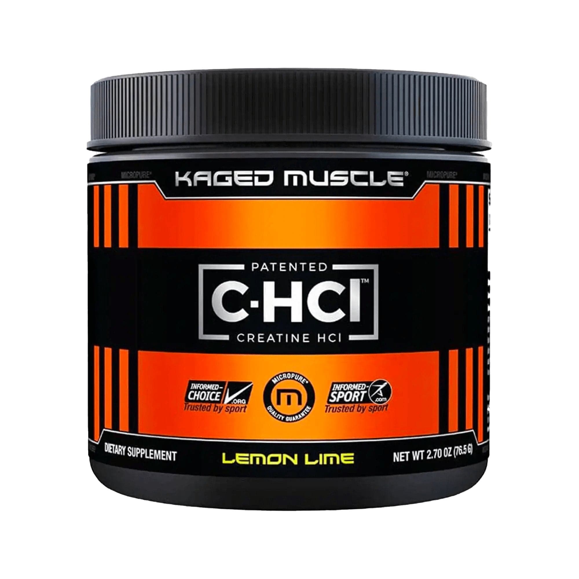 Kaged Muscle C-HCL Powder - Creatine HCL 75 servings / Lemon Lime Creatine HCL