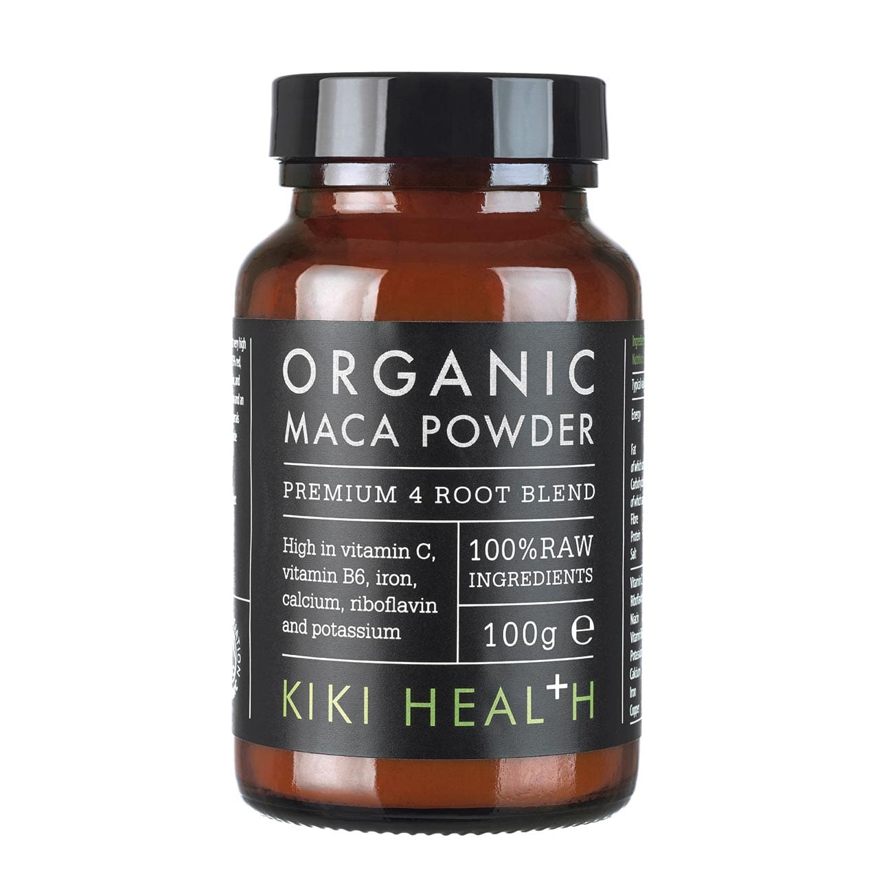 KIKI HEALTHOrganic MACA Premium 4 Root Blend PowderOrganic MACARED SUPPS