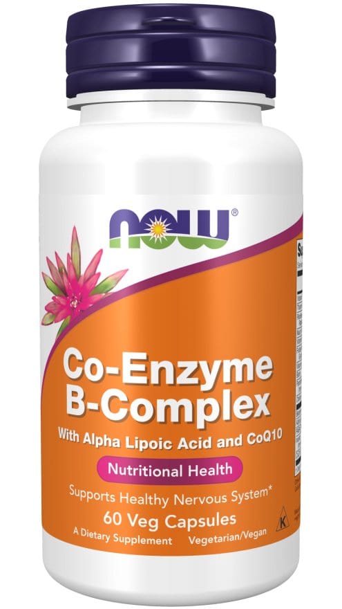 Now Foods Co-Enzyme B-Complex 60 Veg Capsules B-Complex Vitamins