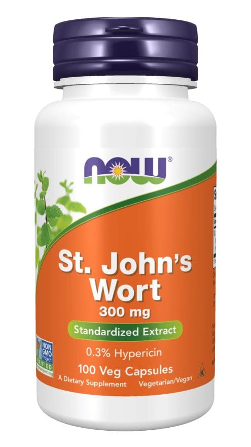 NOW Foods St. John's Wort 100 vcaps Herbal Extract