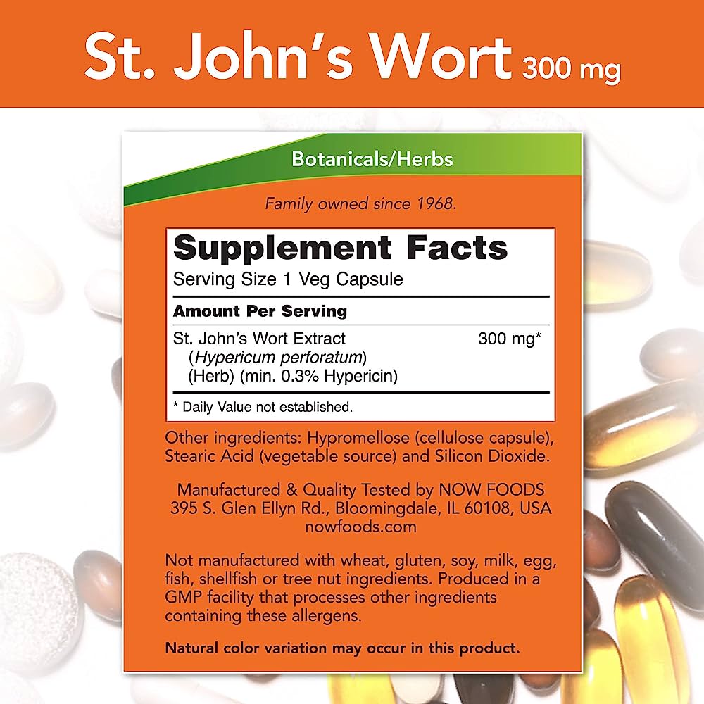 NOW Foods St. John's Wort Herbal Extract