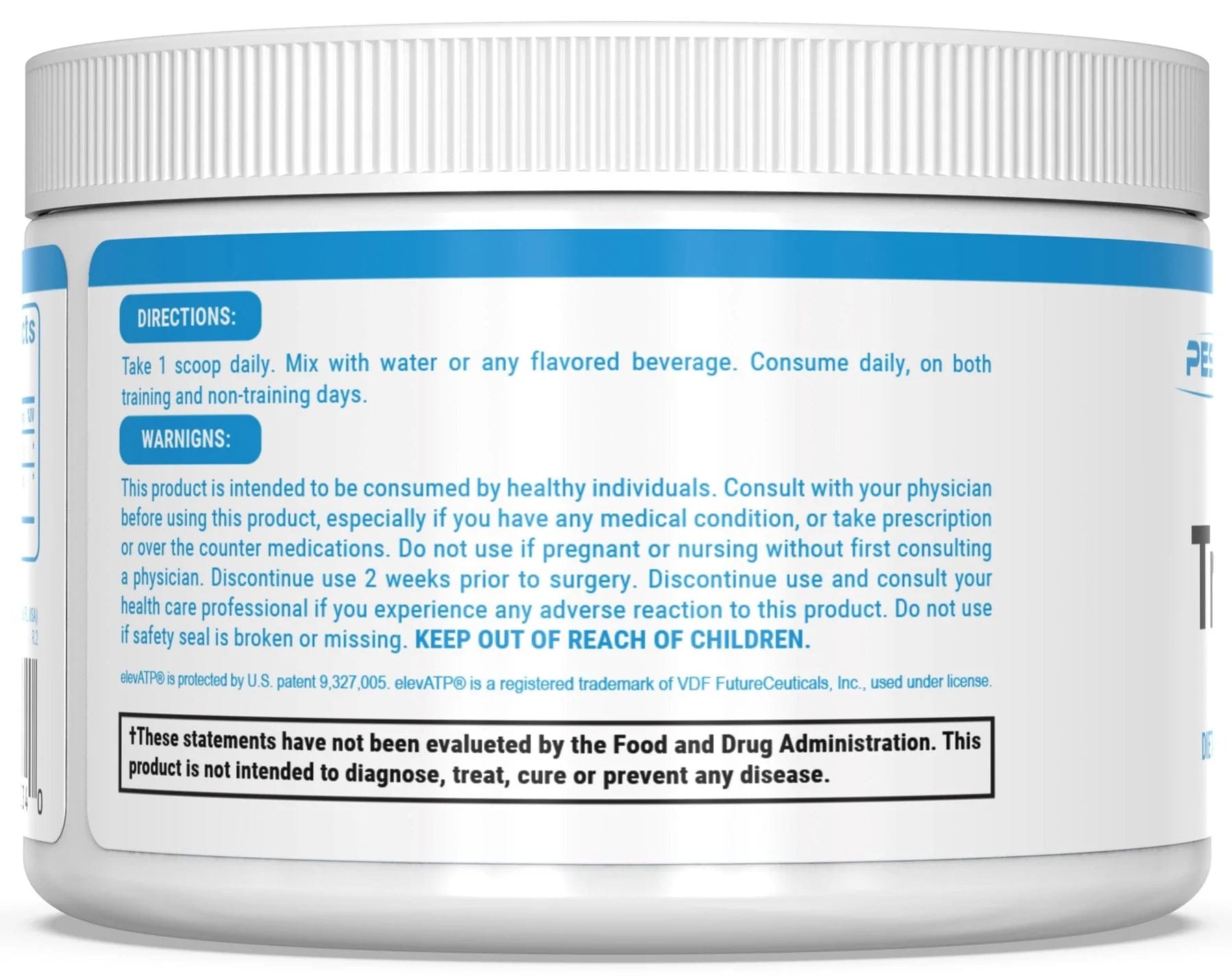 PEScience TruCreatine+ Powder 30 servings Creatine Monohydrate