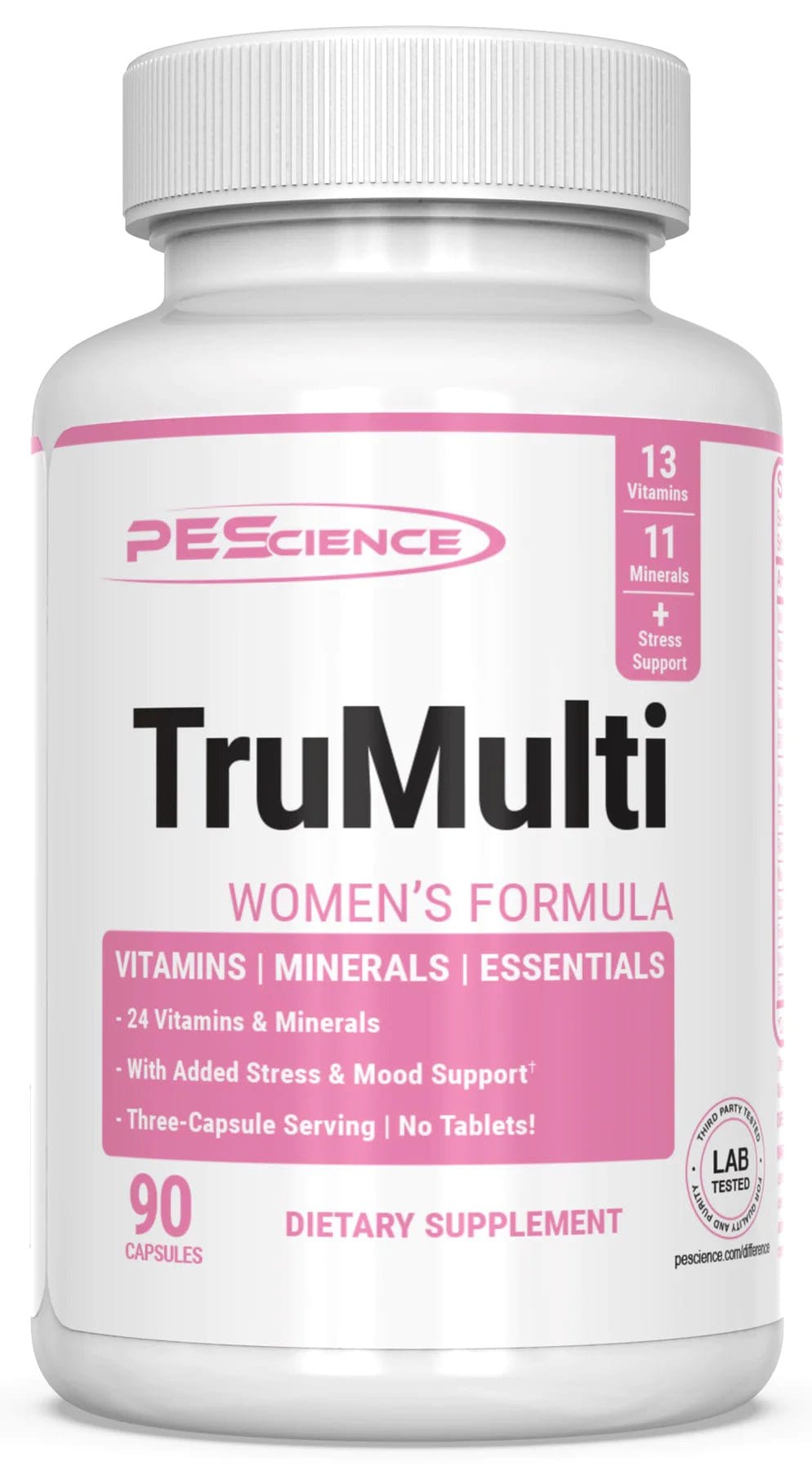 PEScience TruMulti Women's Formula 90 Capsules Multi Vitamin For Women