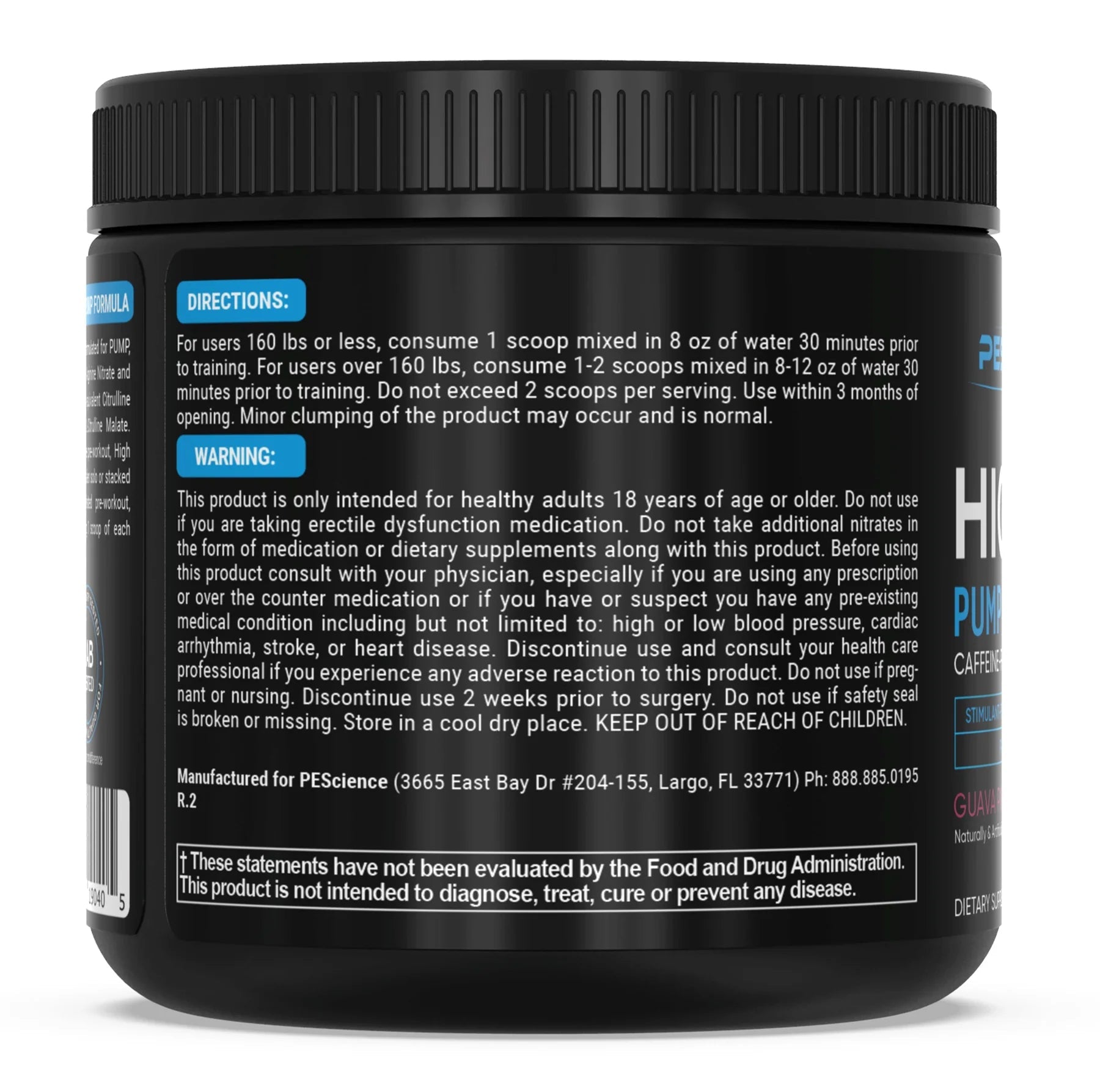 PEScienceHigh Volume - Pre-Workout Pump PowderPre-Workout Pump PowderRED SUPPS