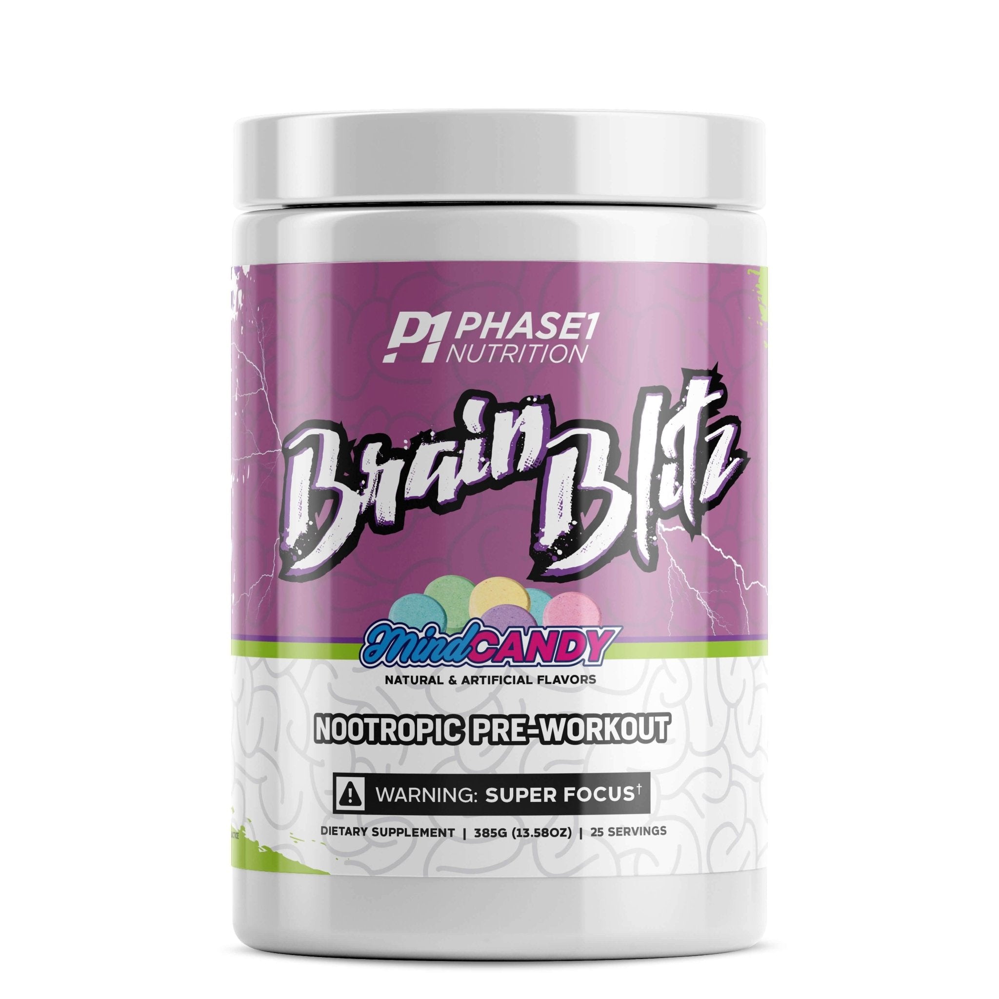 Phase One NutritionBrain BlitzPre-WorkoutRED SUPPS