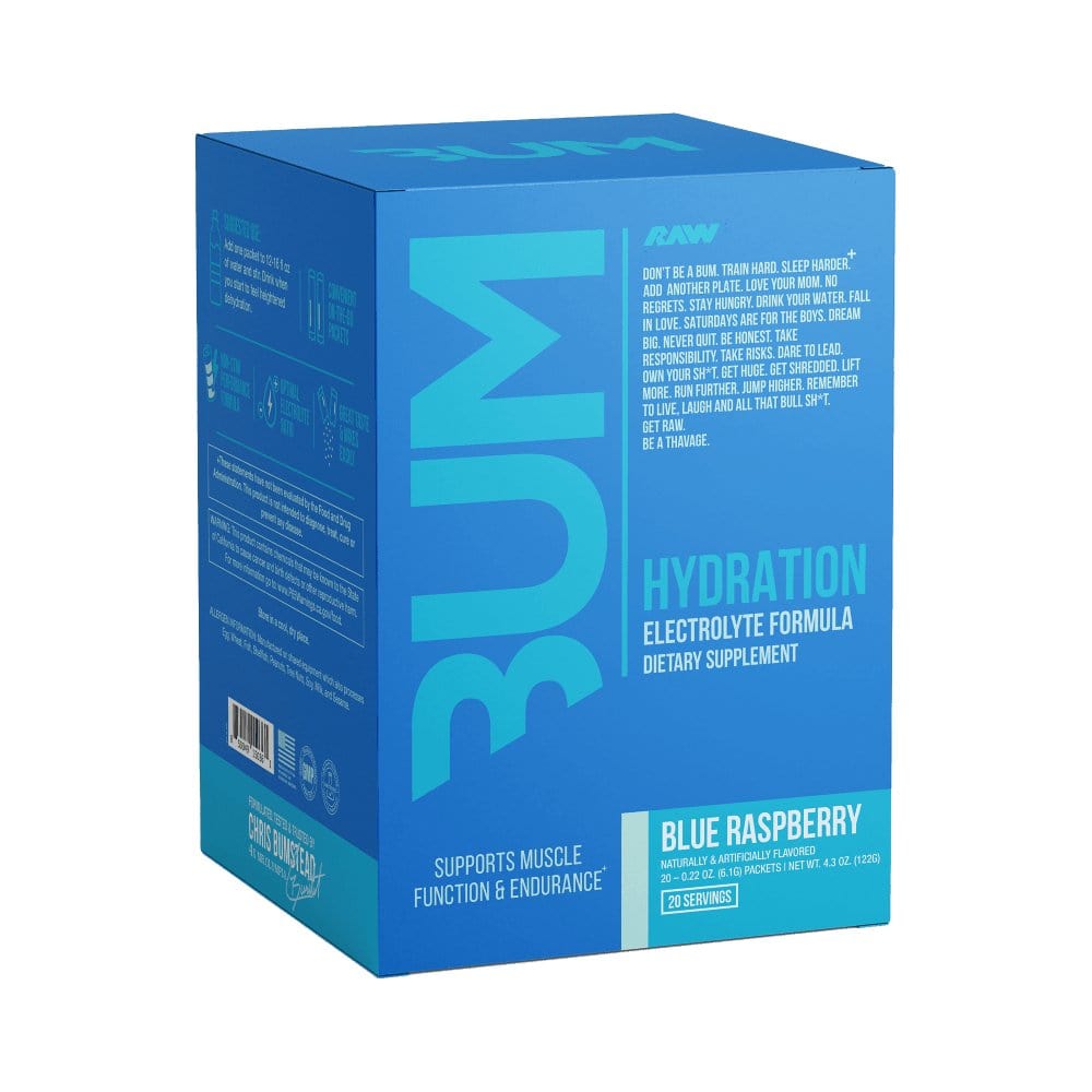 RAW Nutrition CBUM Hydrate 20 Servings / Blue Raspberry