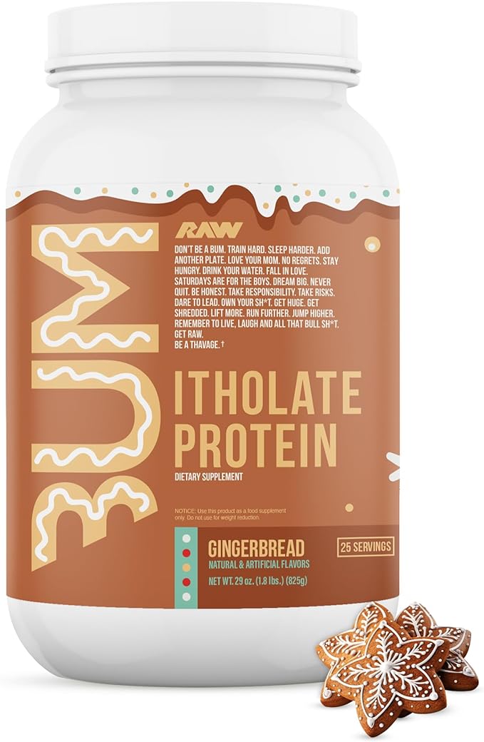 RAW Nutrition CBUM Itholate Protein 25 servings / Gingerbread