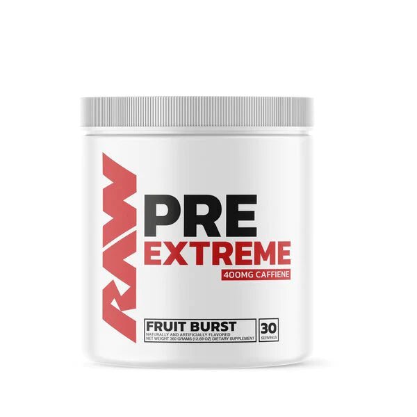 RAW NutritionPre ExtremeHigh Stim Pre-WorkoutRED SUPPS