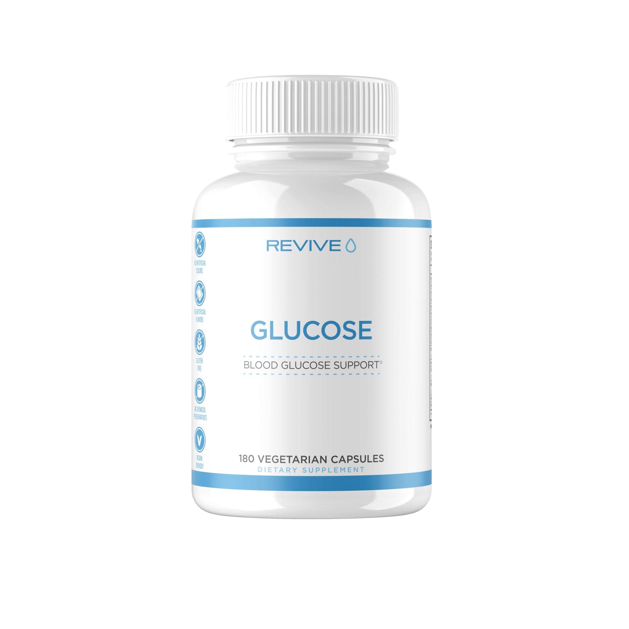 REVIVE MD Glucose RX 180 Veggie Capsules Glucose Disposal Agent