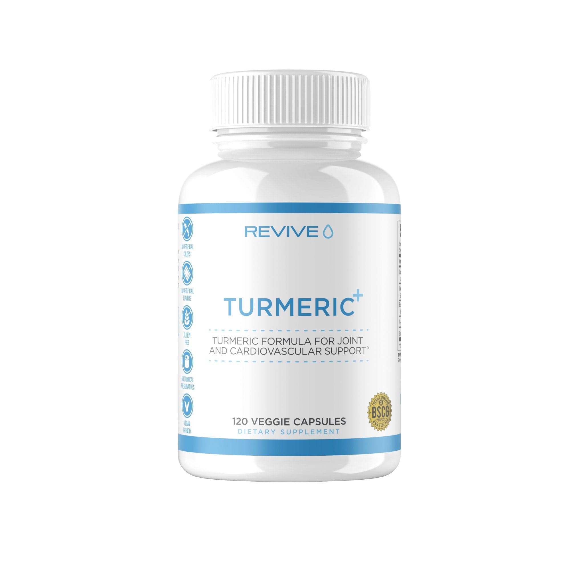 REVIVE MD Turmeric+ 120 vcaps Turmeric