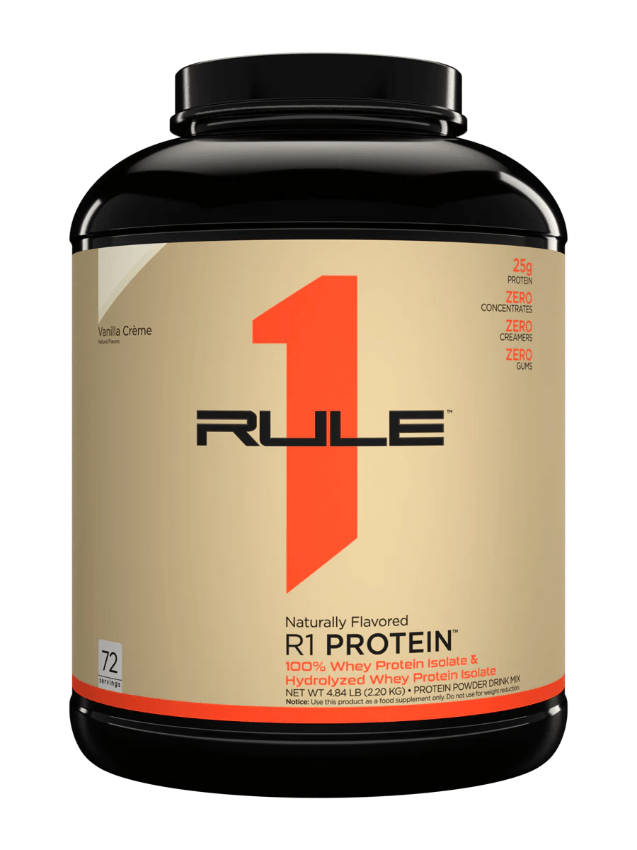 Rule One Proteins R1 Protein Naturally Flavoured 5 lb Vanilla Creme Naturally Flavoured Protein