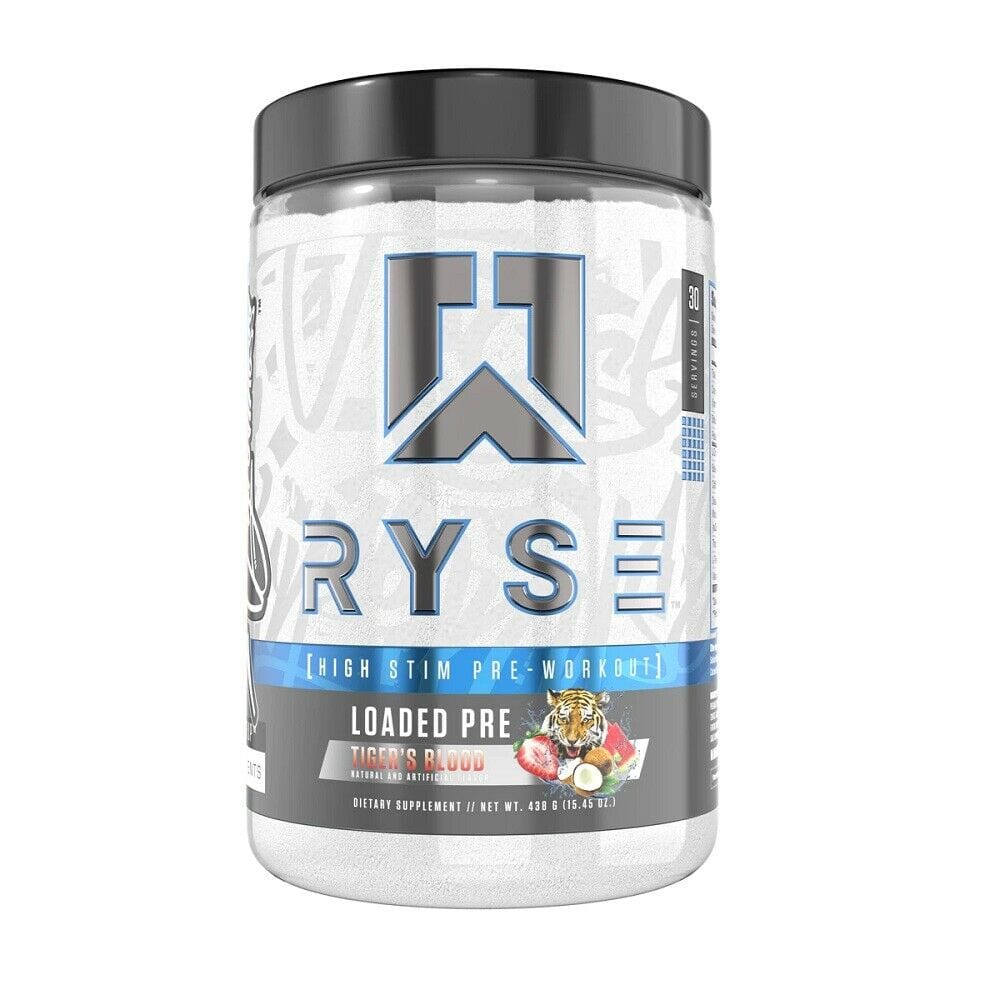 RYSE Loaded Pre 30 servings / Tiger's Blood Pre-Workout