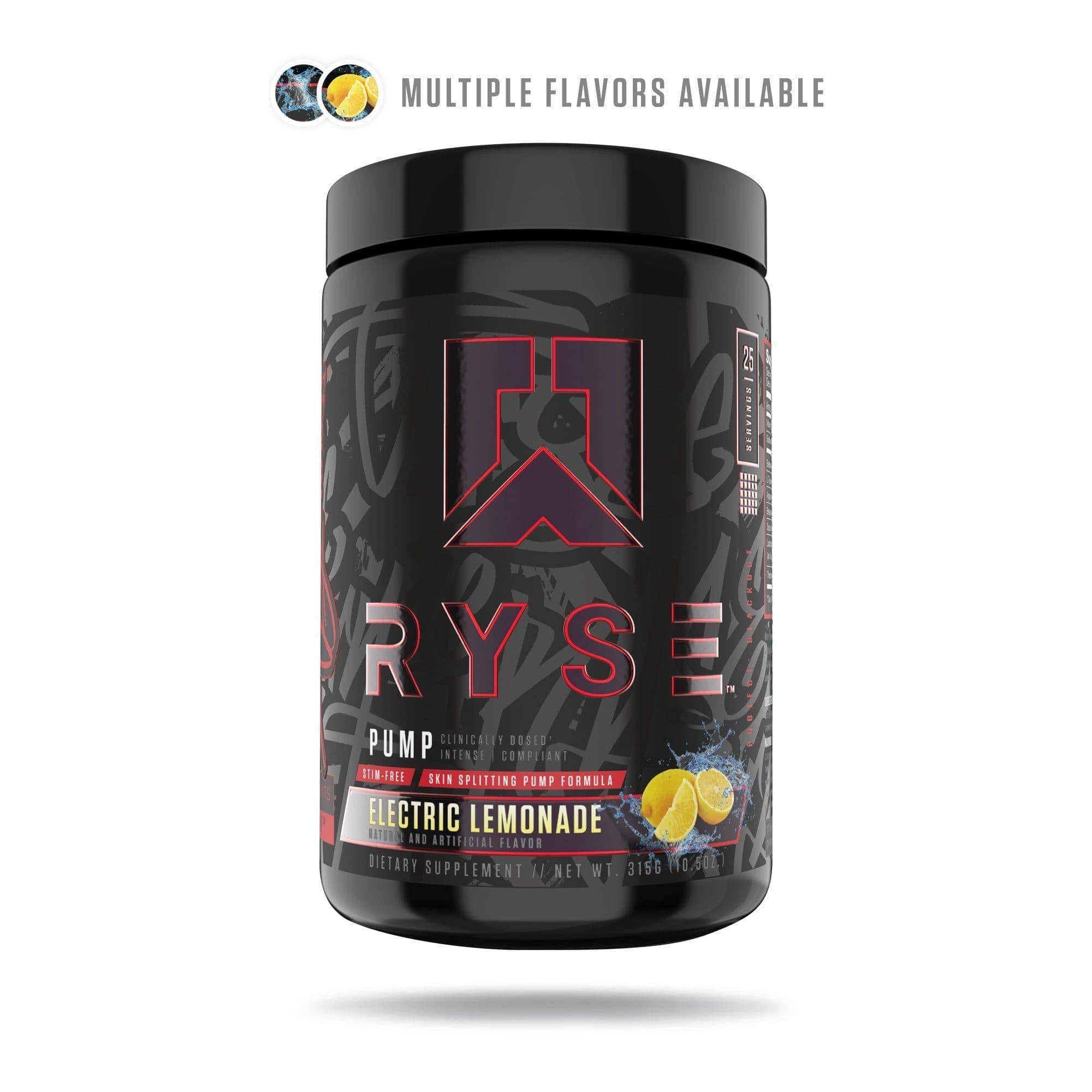 RYSEPump Powder - Project BlackoutMuscle Pump FormulaRED SUPPS
