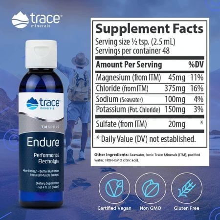 Trace MineralsEndure Performance ElectrolyteElectrolytesRED SUPPS