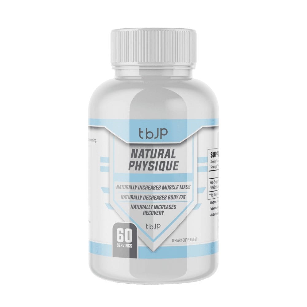 Trained By JP Natural Physique 60 Capsules Natural Muscle Builder