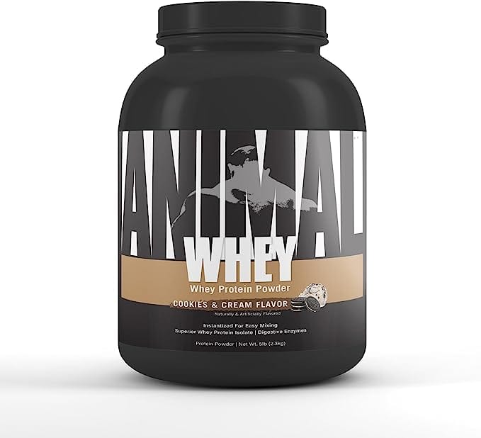 Universal Nutrition Animal Whey 5 lbs (2300 grams) / Vanilla Protein Isolate